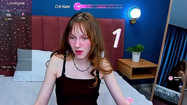 Snapshot of VanillaKelly chatting on 03.07.25 VanillaKelly online show from 03.07.25