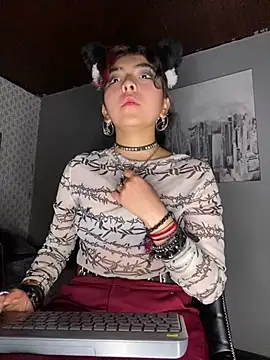 Snapshot of _Gothiccbitch_ chatting on 01.08.25  Gothiccbitch  online show from 01.08.25