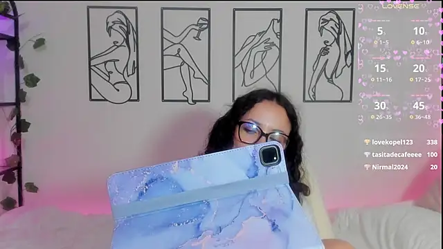 Snapshot of Megan_Rodrigo chatting on 02.27.25 Megan Rodrigo online show from 02.27.25