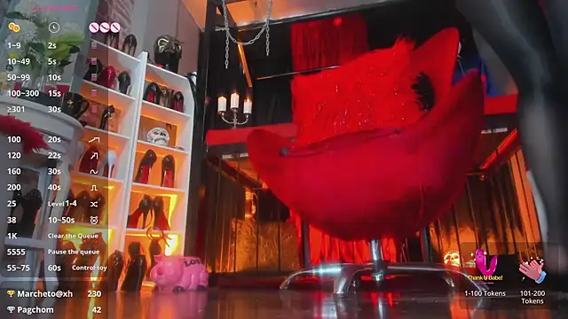 MistressAndre online show from 02.23.25