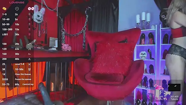 MistressAndre online show from 09.09.25