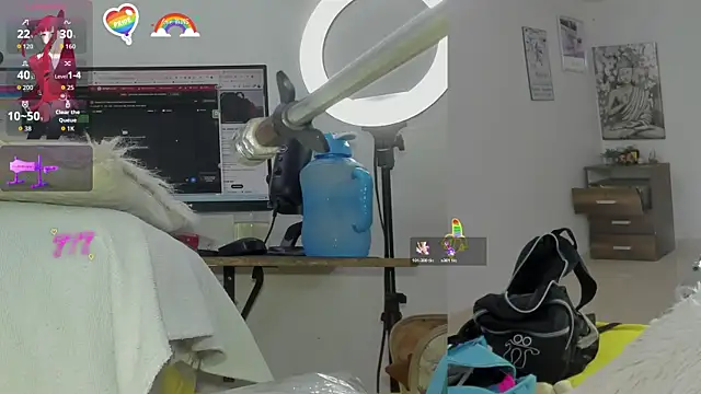 Snapshot of Daki_Ume_ chatting on 06.06.26 Daki Ume online show from 06.06.26