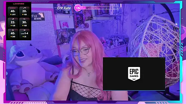 Snapshot of MegariaB chatting on 02.23.25 MegariaB online show from 02.23.25