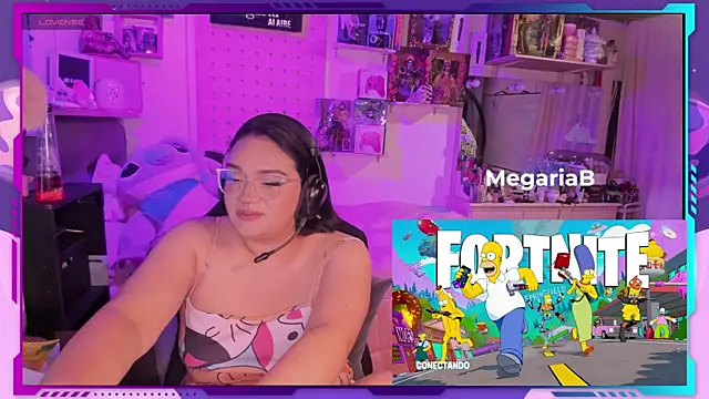 MegariaB online show from 11.10.25