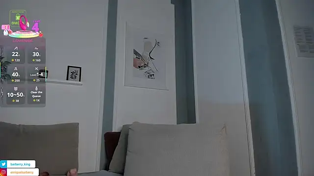 EnriqueBarberry online show from 11.23.25