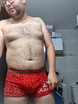 Snapshot of Javier_bear chatting on 10.03.25 Javier bear online show from 10.03.25