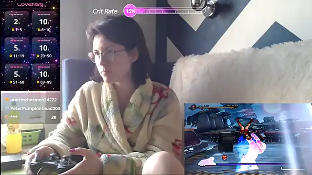 Snapshot of vaders_daughter chatting on 03.22.25 vaders daughter online show from 03.22.25