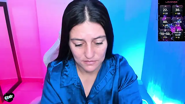 Snapshot of Saskyaa chatting on 11.02.25 Saskyaa online show from 11.02.25