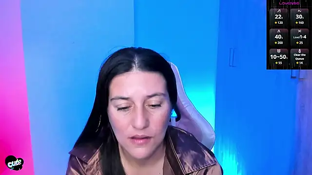 Snapshot of Saskyaa chatting on 02.28.26 Saskyaa online show from 02.28.26