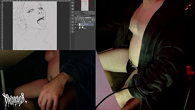 DrenchedArt online show from 12.02.24