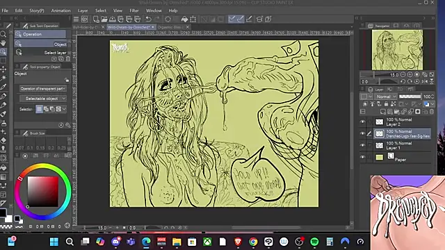 DrenchedArt online show from 12.02.24