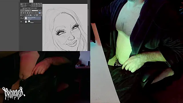 DrenchedArt online show from 01.30.25