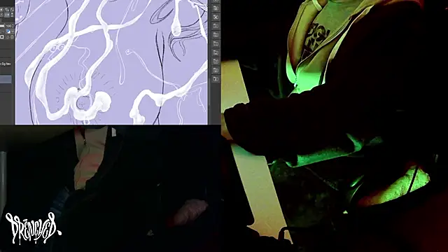 DrenchedArt online show from 02.04.25