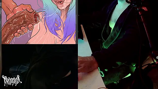 DrenchedArt online show from 03.05.25