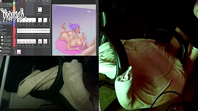 DrenchedArt online show from 09.25.25