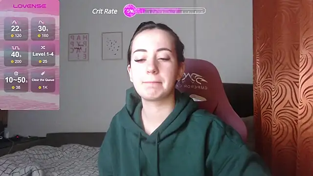 SweetieKendl online show from 02.12.25