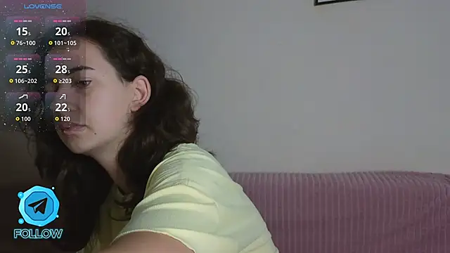 SweetieKendl online show from 10.11.25