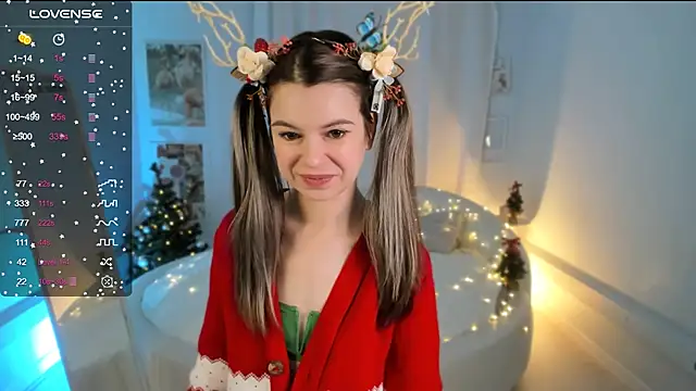 Snapshot of Lil_Amelie chatting on 12.24.24 Lil Amelie online show from 12.24.24