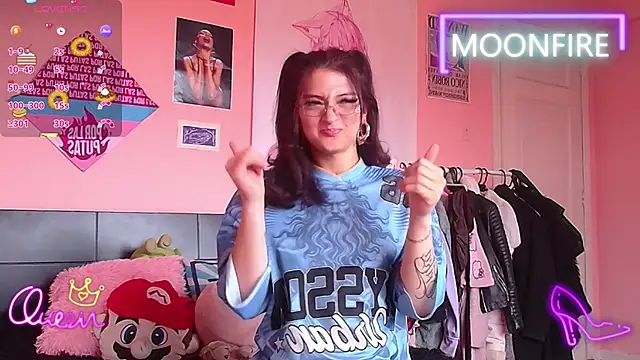 moonfiredancer online show from 03.31.26