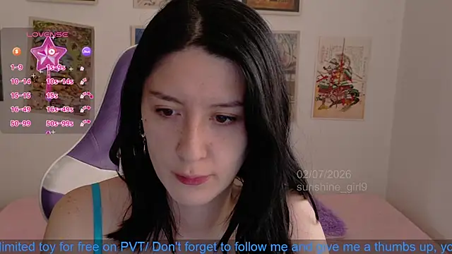 sunshine girl9 online show from 07.02.26