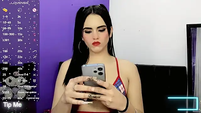 valentina princess  online show from 10.31.25