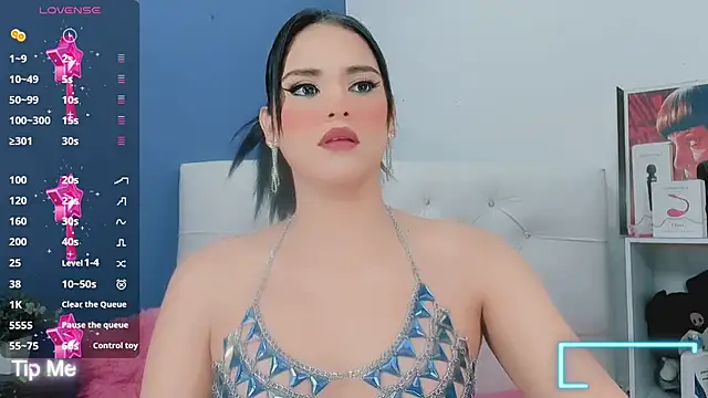 valentina princess  online show from 11.11.25