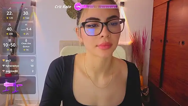 Snapshot of Nathaly-sky chatting on 05.11.26 Nathaly-sky online show from 05.11.26