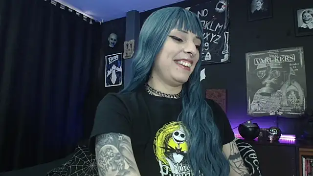 Snapshot of Goddess_Mortem chatting on 07.11.26 Goddess Mortem online show from 07.11.26