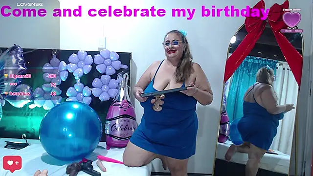 Snapshot of BBW_salome chatting on 02.09.25 BBW salome online show from 02.09.25
