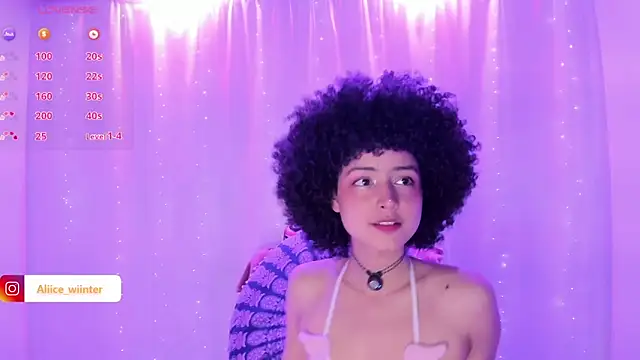 Snapshot of Alice_winter_ chatting on 12.16.24 Alice winter online show from 12.16.24