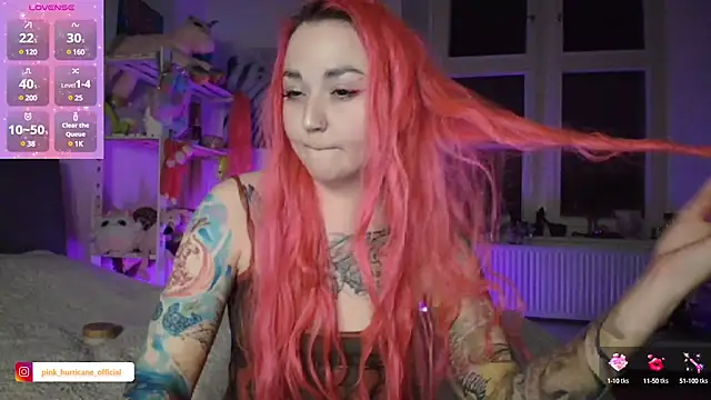 PinkHurricaneOfficial online show from 01.21.25