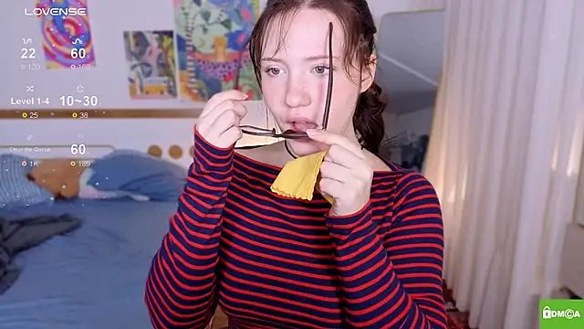 Snapshot of HanahCute chatting on 01.08.26 HanahCute online show from 01.08.26