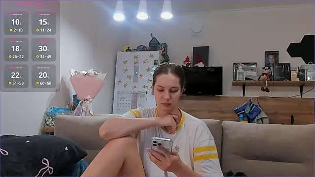 Girl alone home online show from 03.21.26