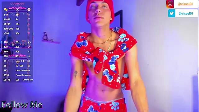 Snapshot of visaelX chatting on 03.06.25 visaelX online show from 03.06.25