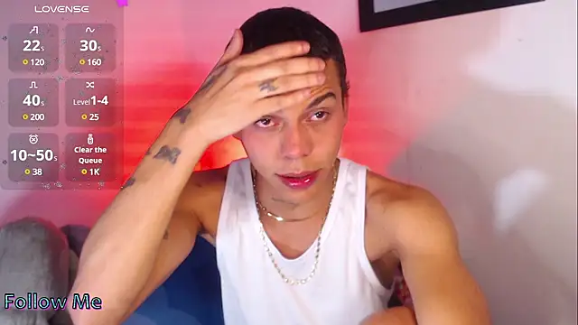 Snapshot of visaelX chatting on 03.12.25 visaelX online show from 03.12.25