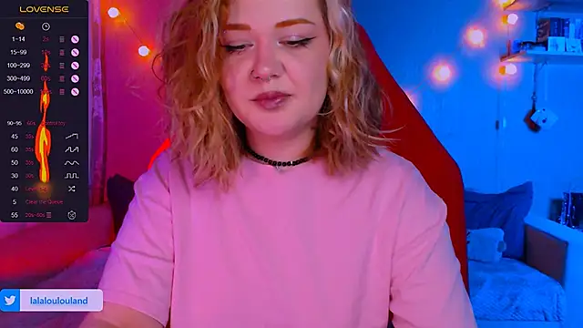 Snapshot of lala_loulou_land chatting on 12.22.24 lala loulou land online show from 12.22.24