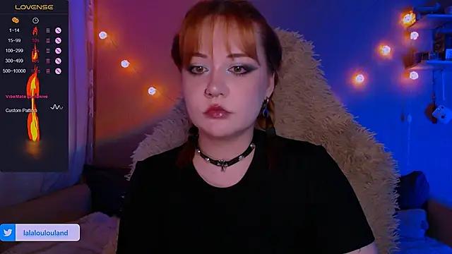 Snapshot of lala_loulou_land chatting on 02.16.25 lala loulou land online show from 02.16.25