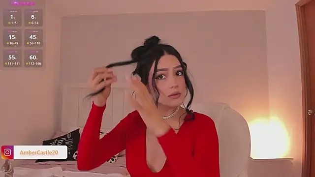 Snapshot of Amber-9 chatting on 01.01.25 Amber-9 online show from 01.01.25