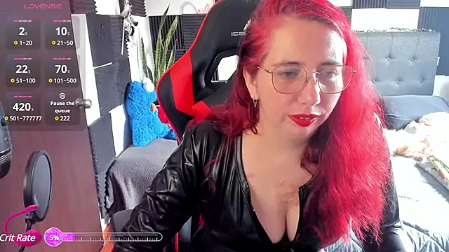 Snapshot of Ursula_fire chatting on 03.15.25 Ursula fire online show from 03.15.25