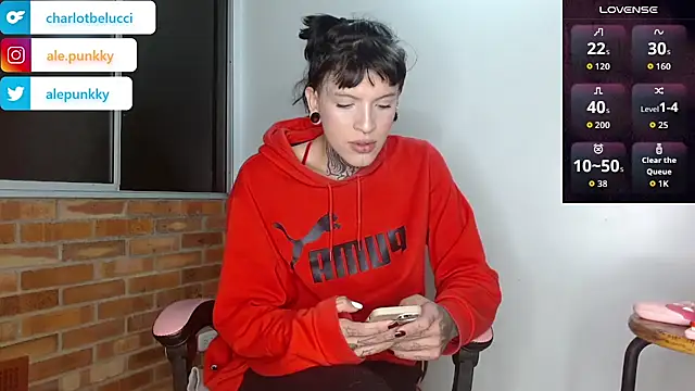 charlotbelucci  online show from 10.31.25