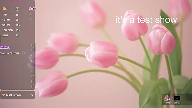 Lovensetest online show from 03.16.26