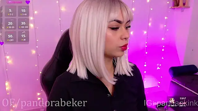 pandorabeker online show from 02.26.25