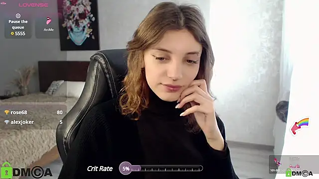 Snapshot of CherryBloom777 chatting on 01.20.25 CherryBloom777 online show from 01.20.25