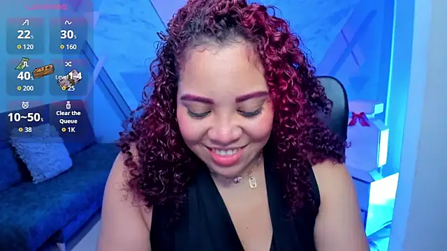 Snapshot of AngelaCoffee chatting on 10.04.25 AngelaCoffee online show from 10.04.25