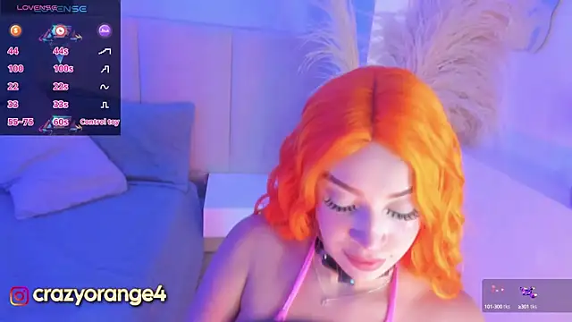 Snapshot of Crazyorange_ chatting on 02.27.25 Crazyorange  online show from 02.27.25