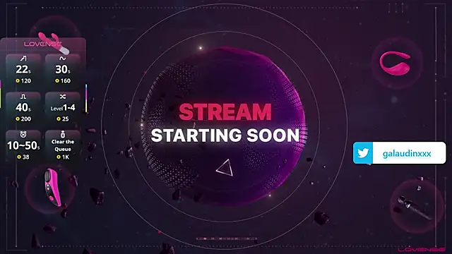 galaudin 3x  online show from 01.16.26