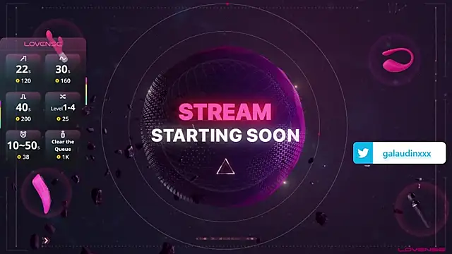 galaudin 3x  online show from 02.19.26