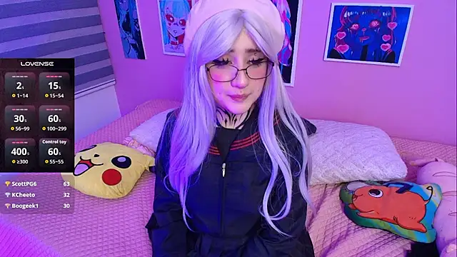 Snapshot of Miwa_violet chatting on 03.02.26 Miwa violet online show from 03.02.26