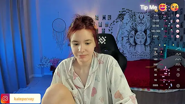 Snapshot of callmekatesmith chatting on 02.20.25 callmekatesmith online show from 02.20.25