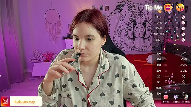 Snapshot of callmekatesmith chatting on 02.21.25 callmekatesmith online show from 02.21.25